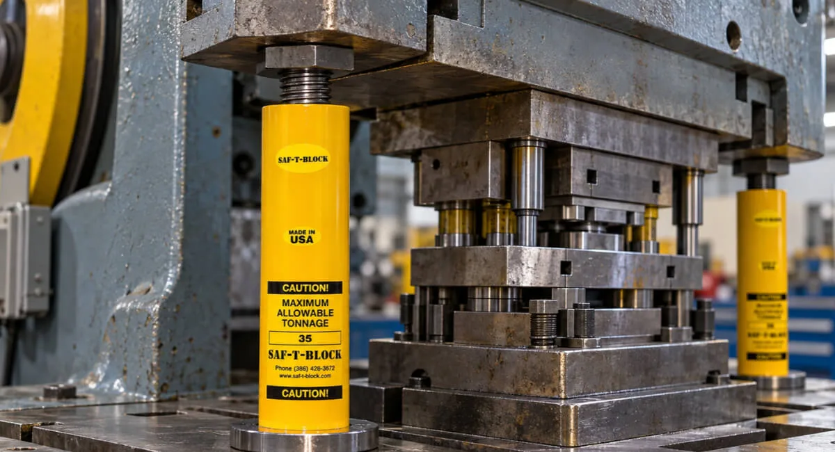 die safety blocks