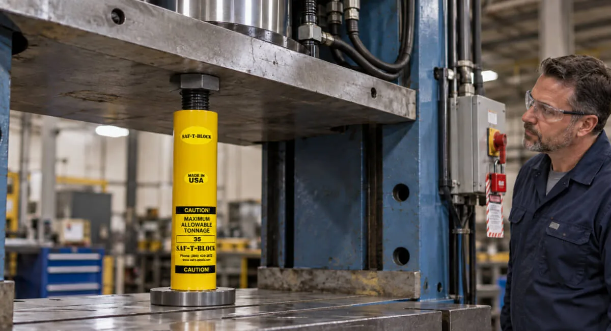 hydraulic safety block